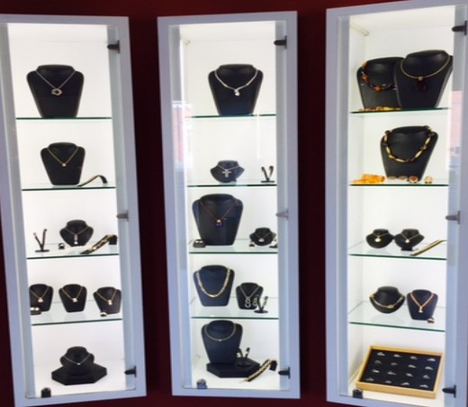 Schmuckvitrine